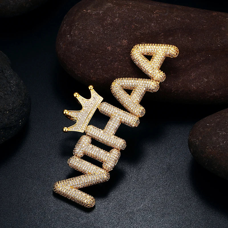 2 Crown Name Pendant