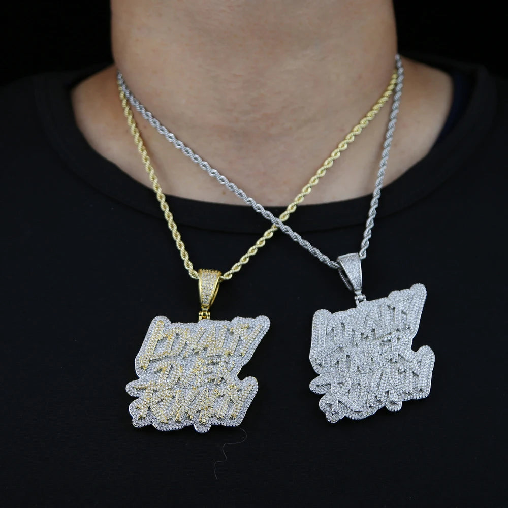 Loyalty Over Royalty Pendant