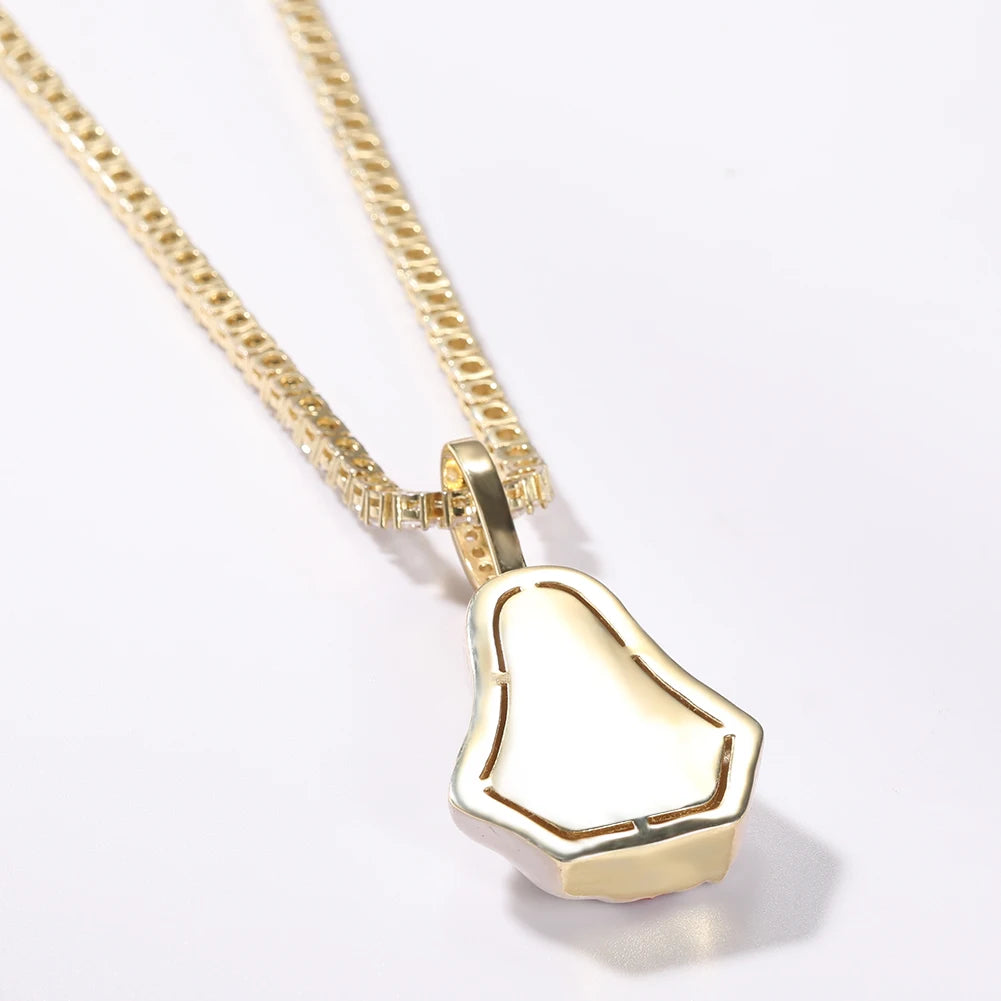 Enamel Jesus Pendant