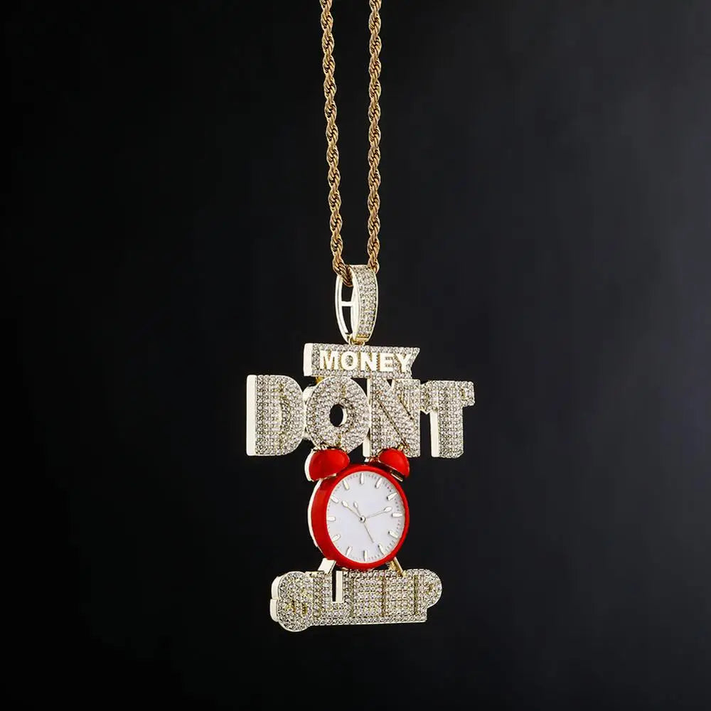 Money Don't Sleep Pendant