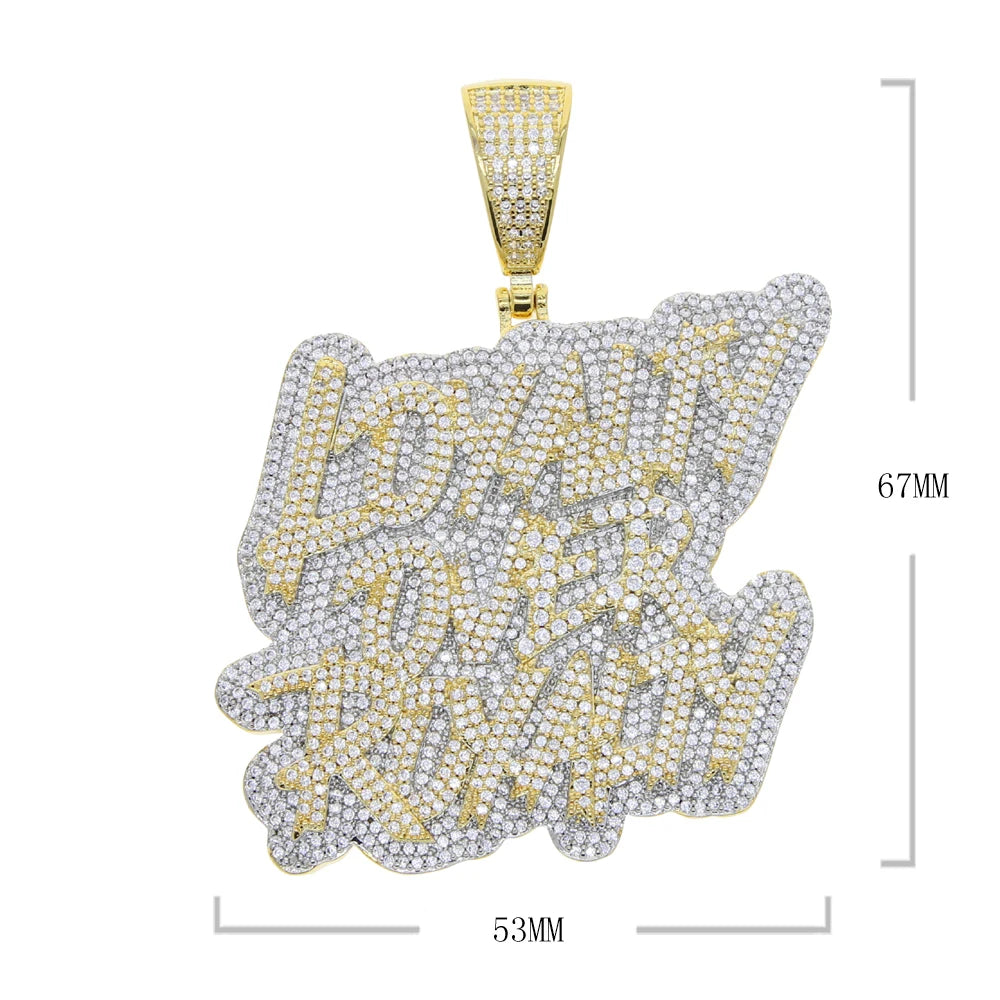 Loyalty Over Royalty Pendant