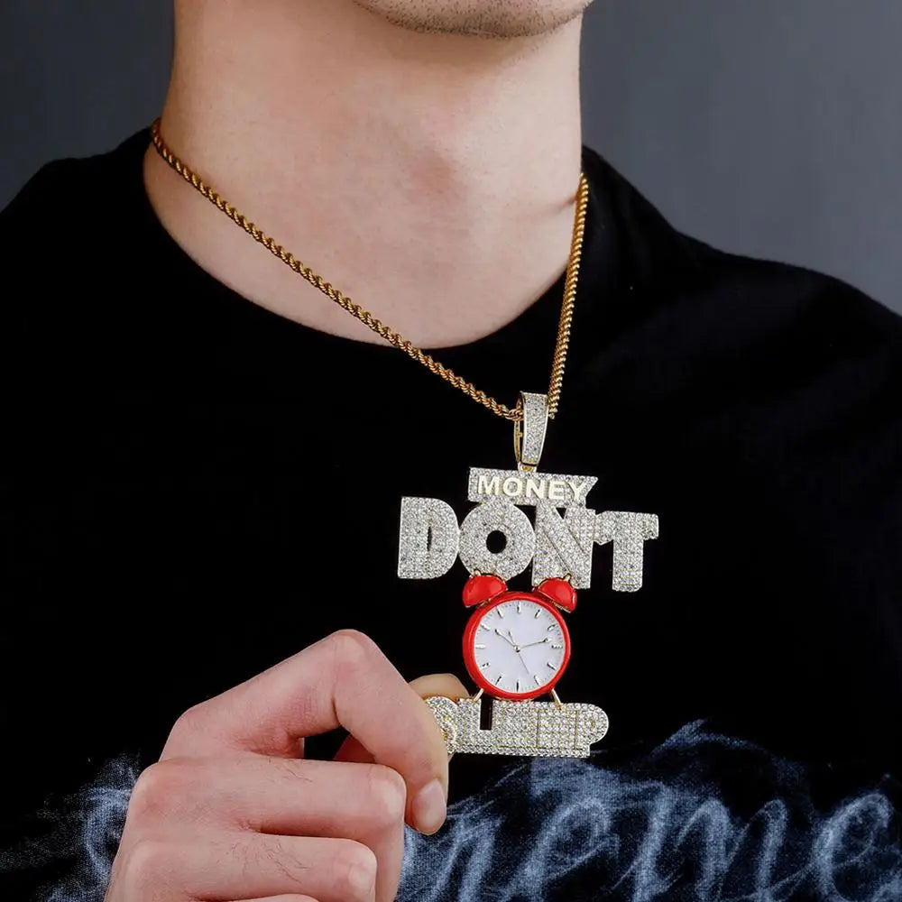 Money Don't Sleep Pendant