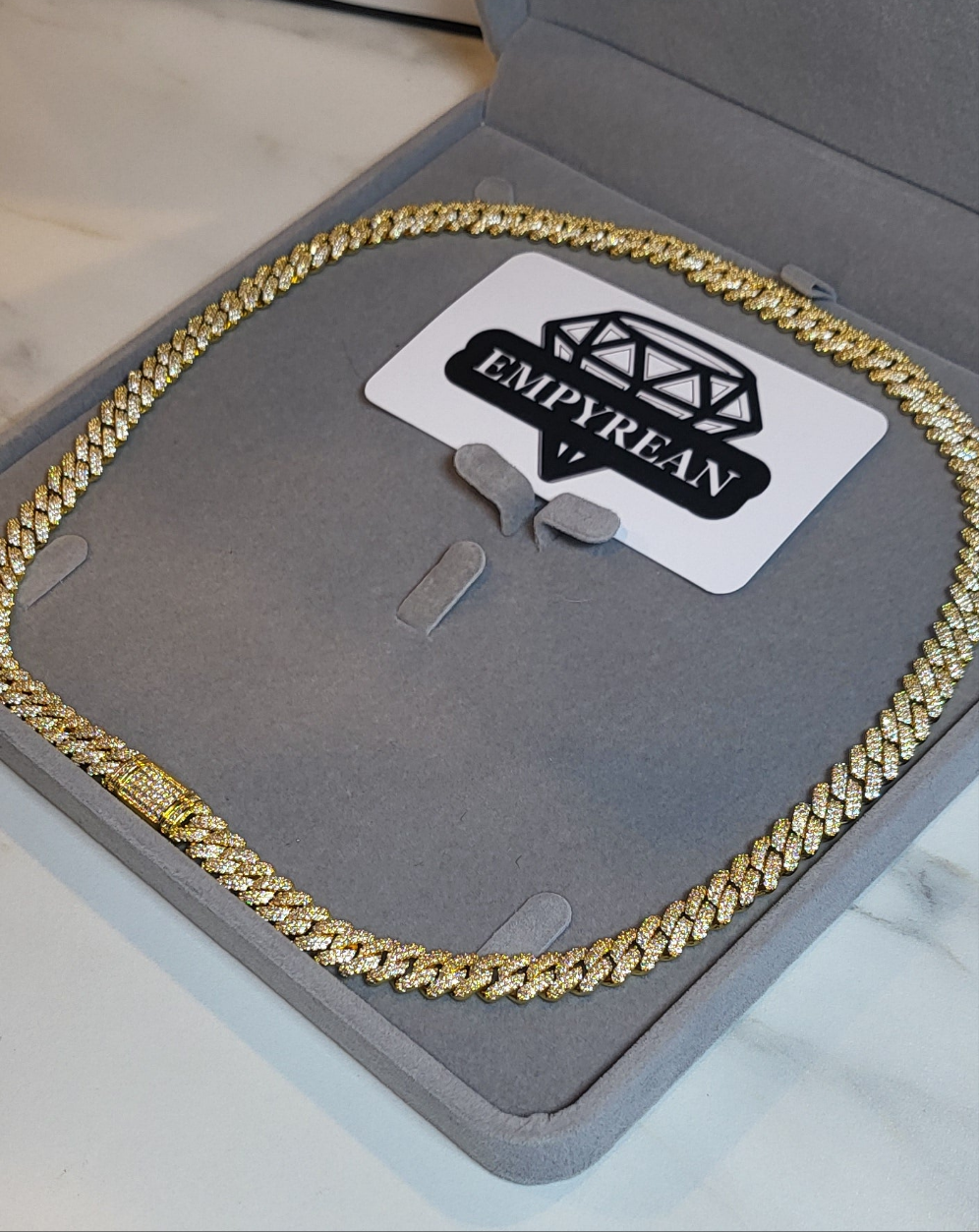 10MM Miami Cuban Link Necklace Bracelet