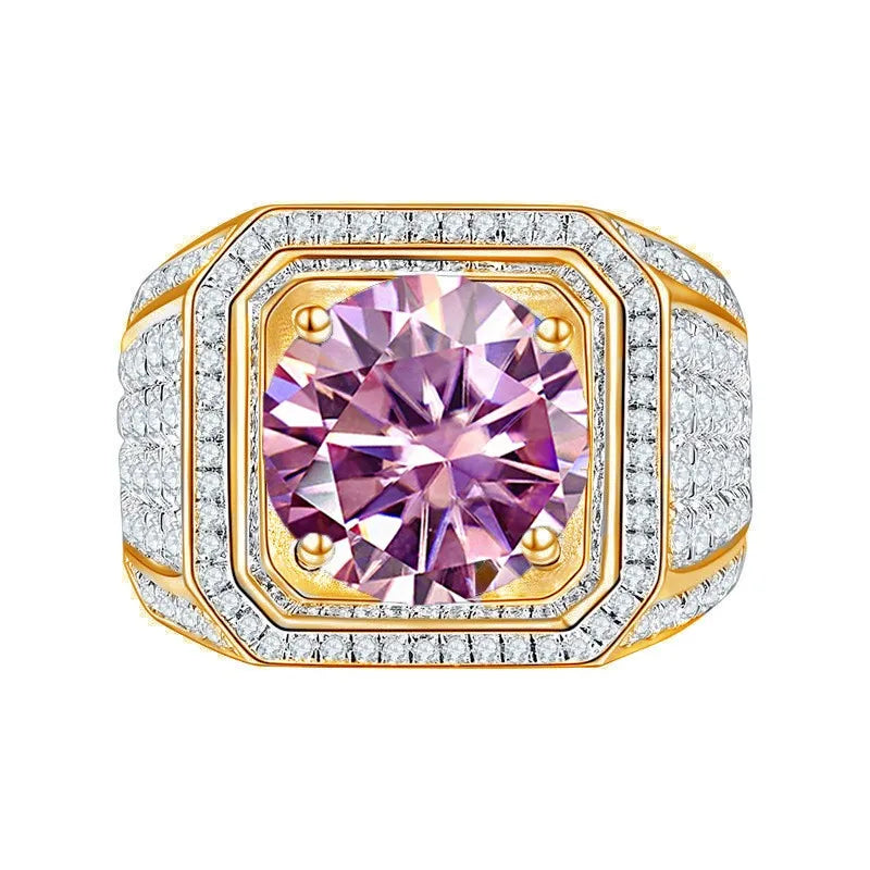 Empire Cut 1CT 6.5mm Moissanite Ring