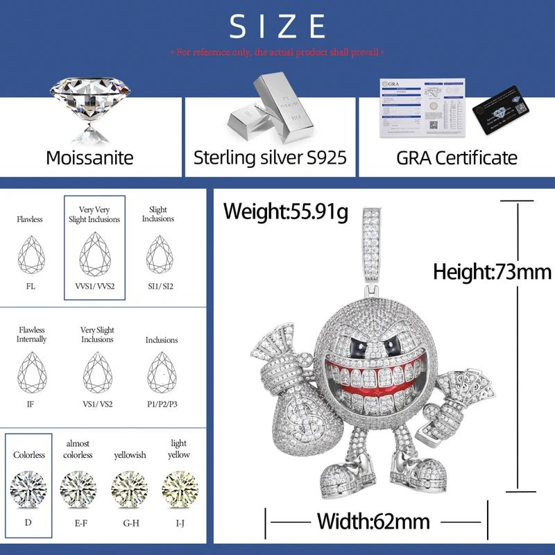 VVS MoneyBag Pendant