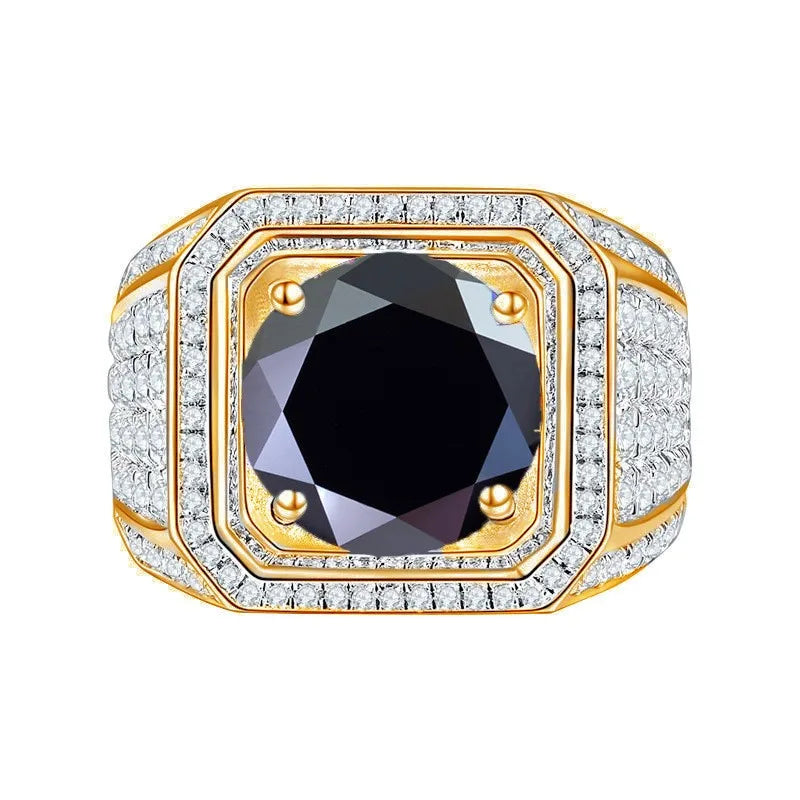 Empire Cut 1CT 6.5mm Moissanite Ring