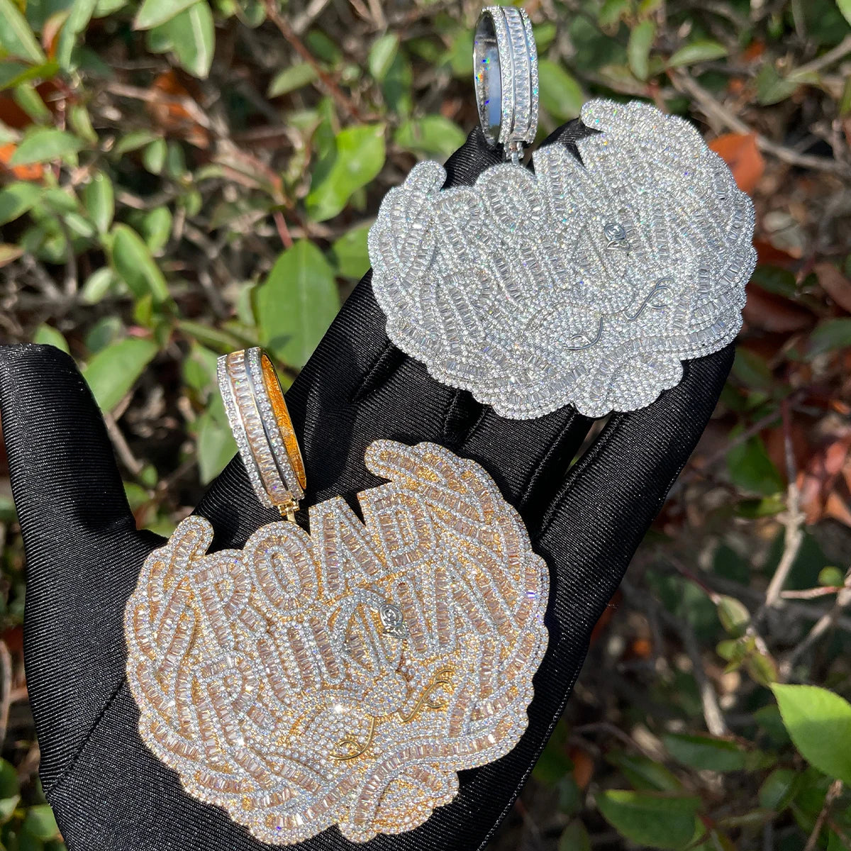 Iced Out Road Runna Pendant