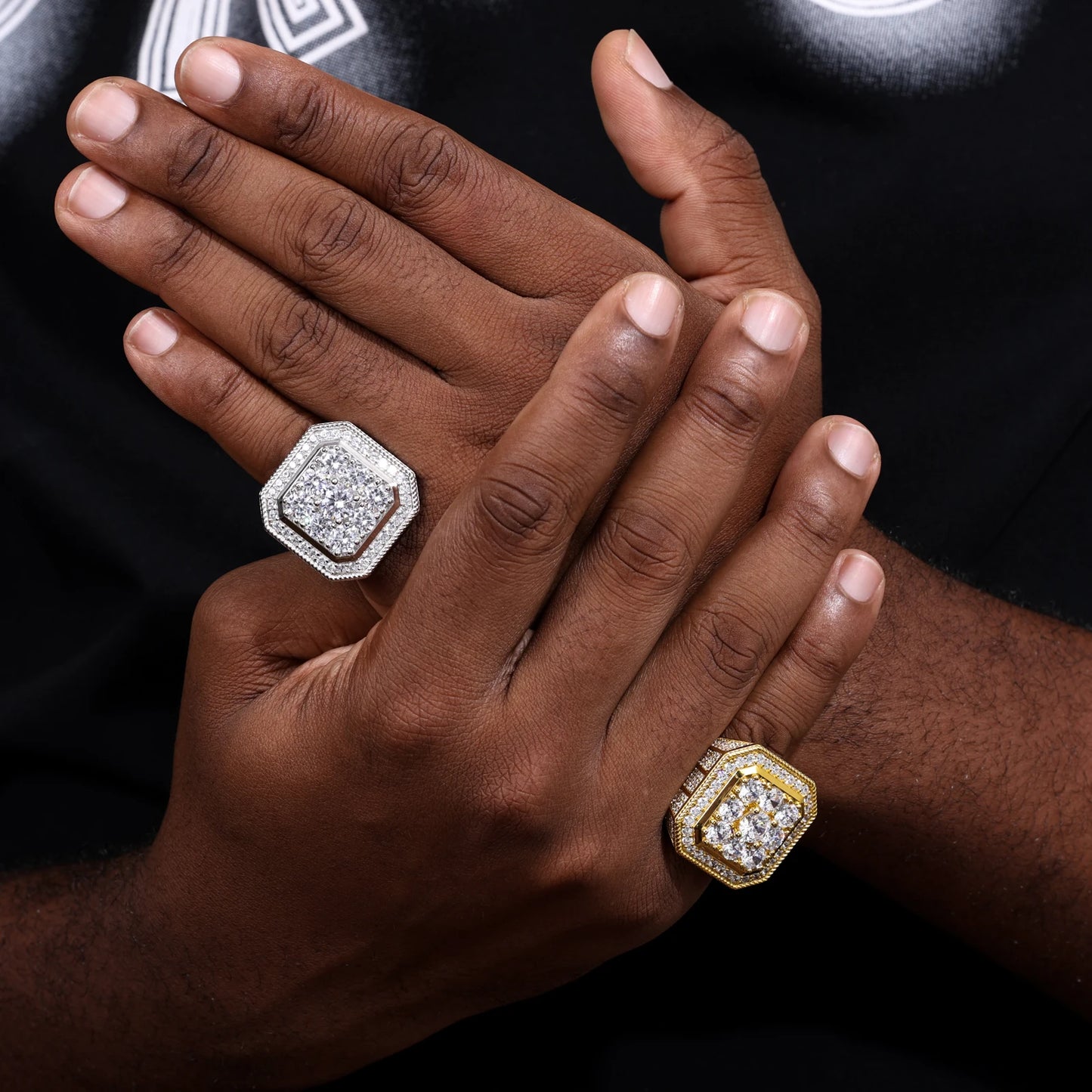 VVS Icy Square Ring