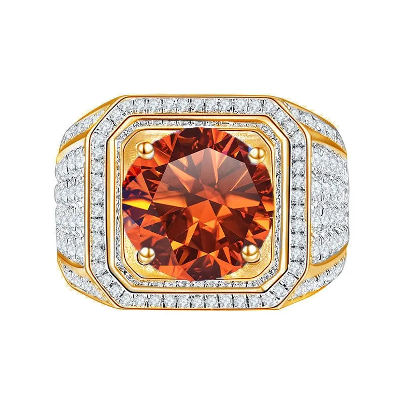 Empire Cut 1CT 6.5mm Moissanite Ring