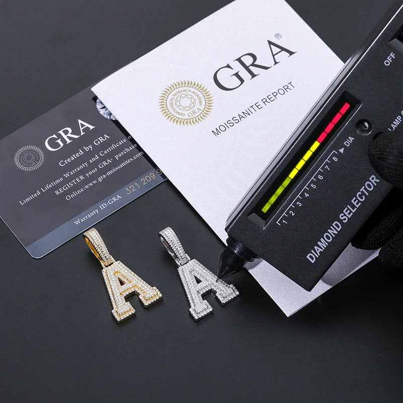 A-Z Single Letter Pendant