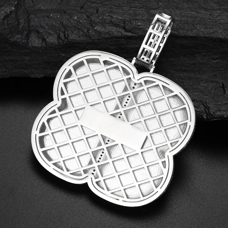 Forever Iced Custom Photo Pendant β VVS Moissanite