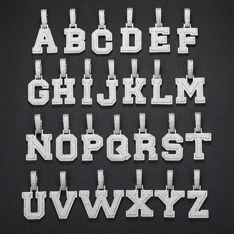 A-Z Single Letter Pendant