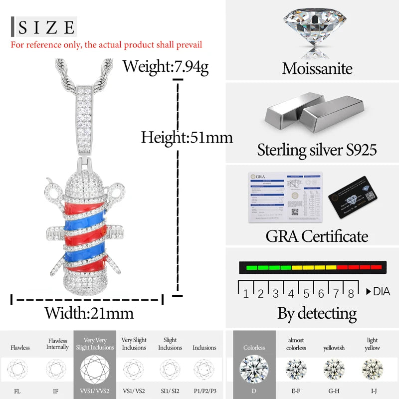 Barber Pendant