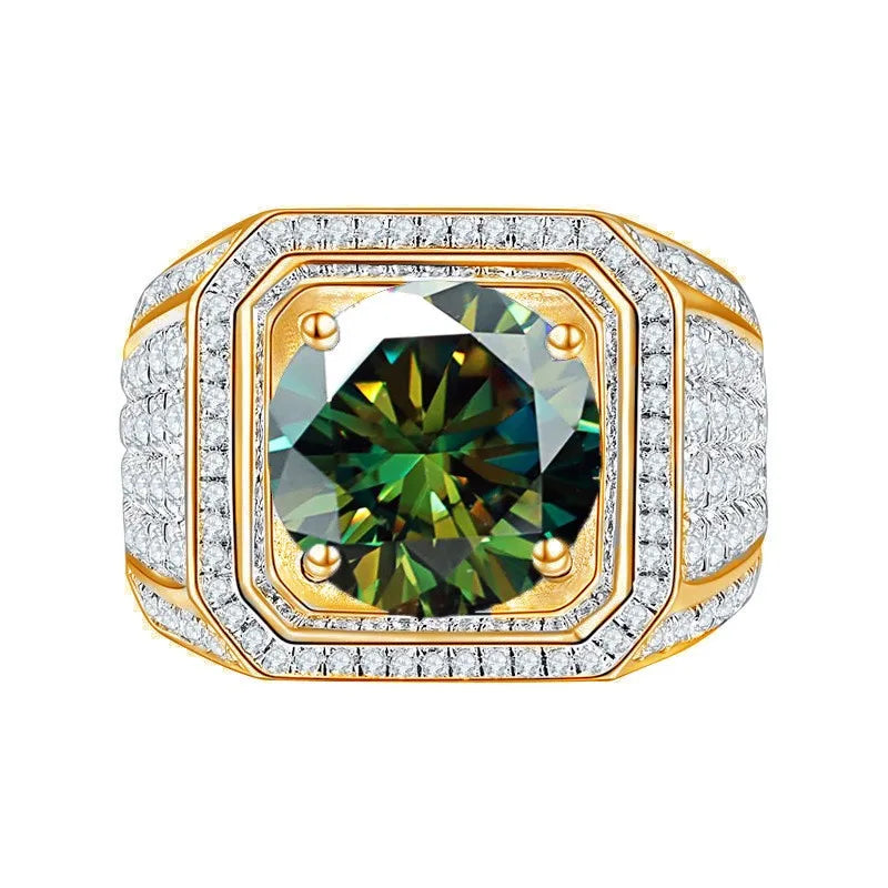 Empire Cut 1CT 6.5mm Moissanite Ring
