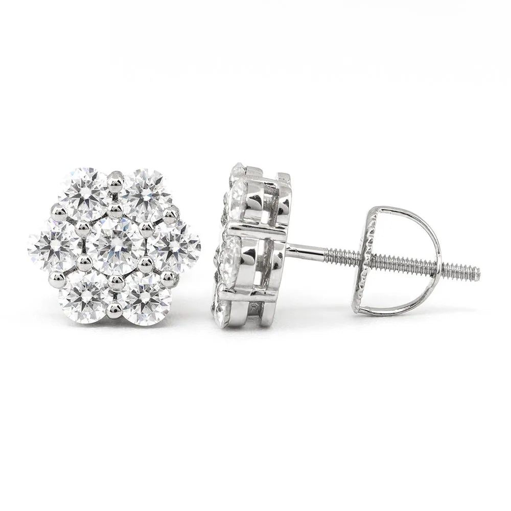 7ct VVS Earrings
