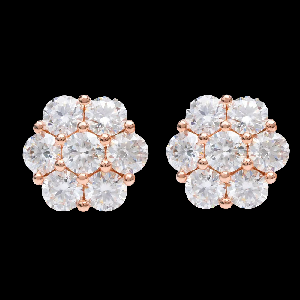 7ct VVS Earrings