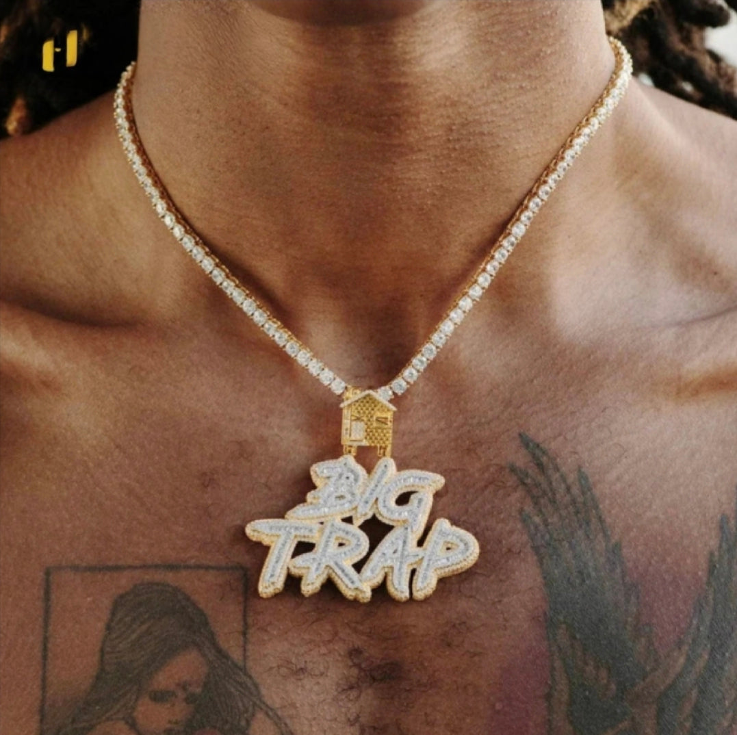 Big Trap Pendant Chain Set