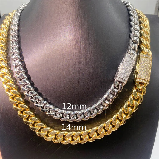 VVS 12MM Cuban Chain