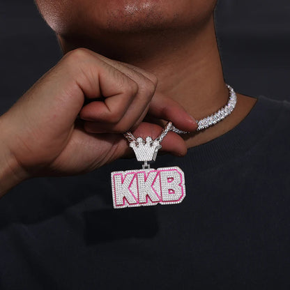 Custom Glow In The Dark Letter Pendant