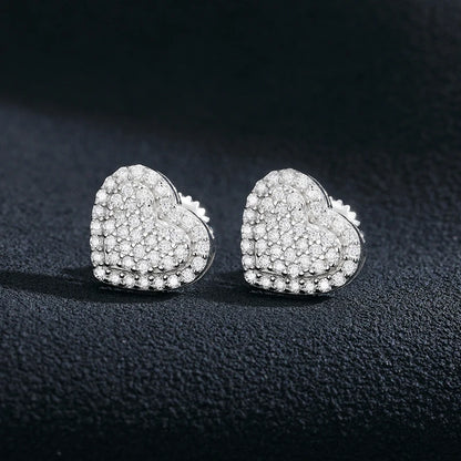 Simply Suddle Heart Earrings