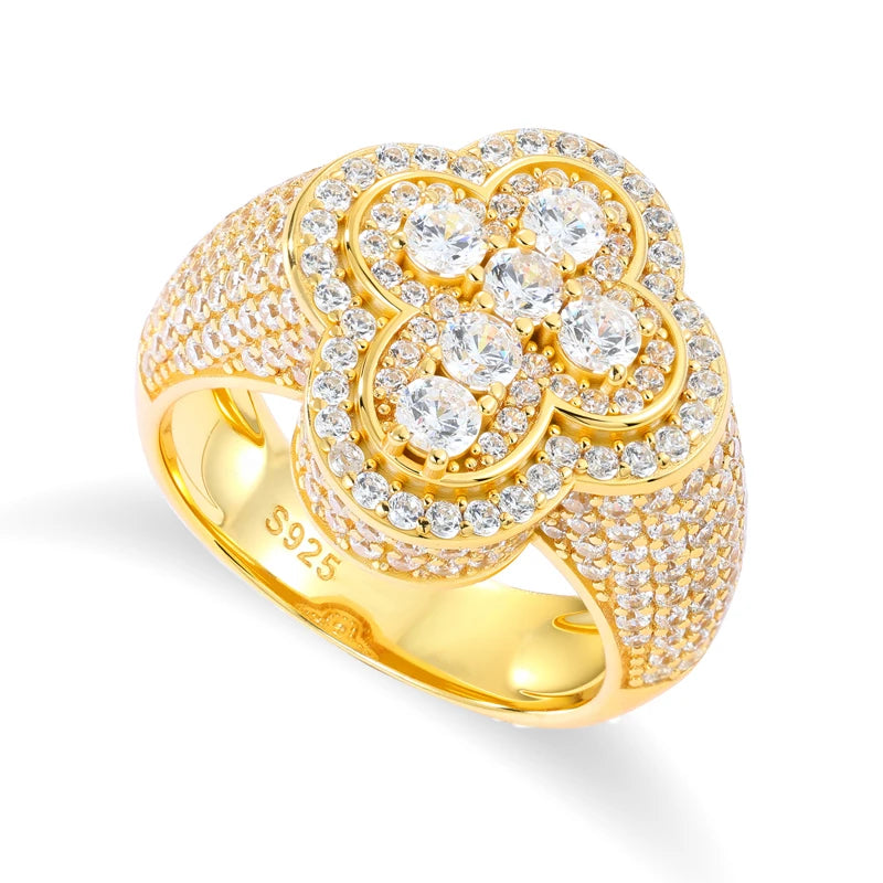 Clover Cross Ring