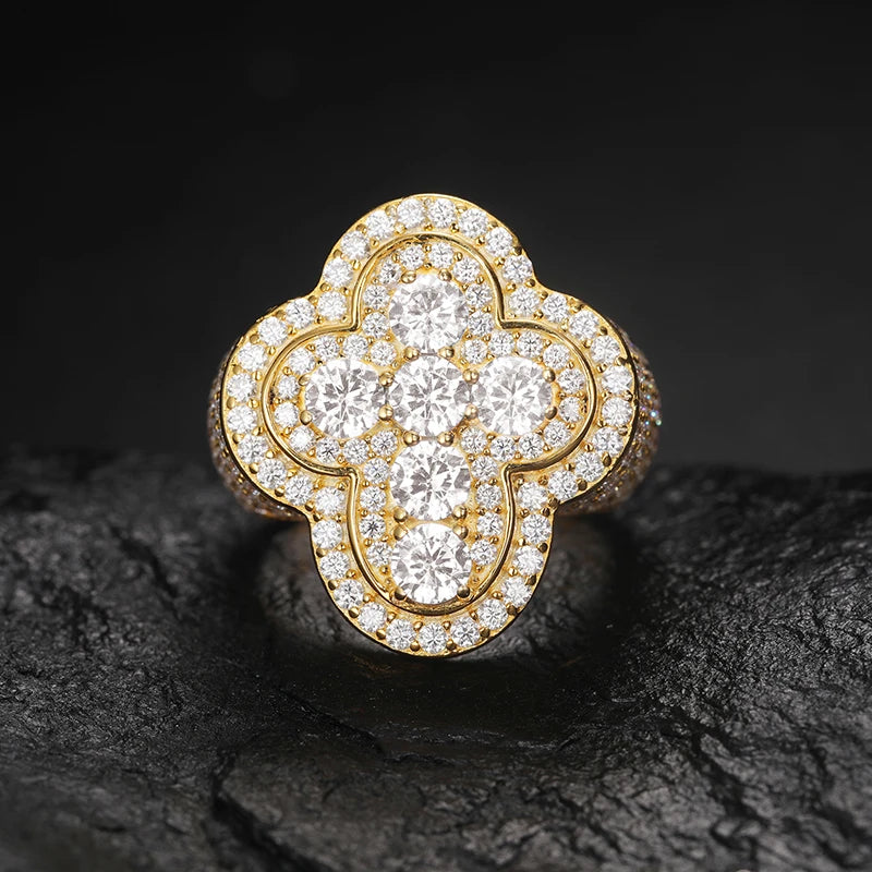 Clover Cross Ring