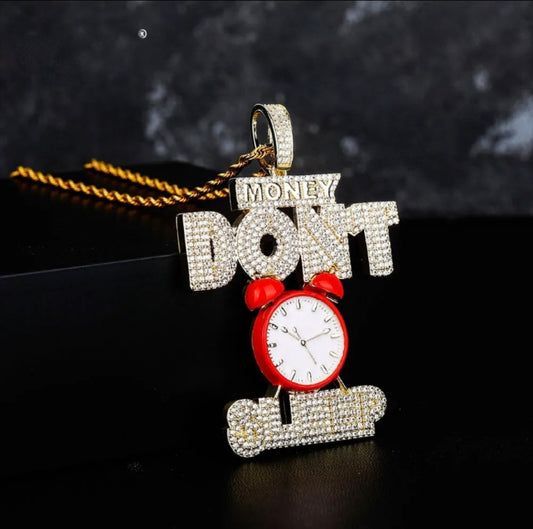 Money Don't Sleep Pendant